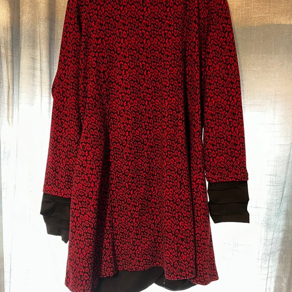 Joe Browns red animal pattern attitude jacket coat UK size 18 US size 14 - Picture 5 of 5